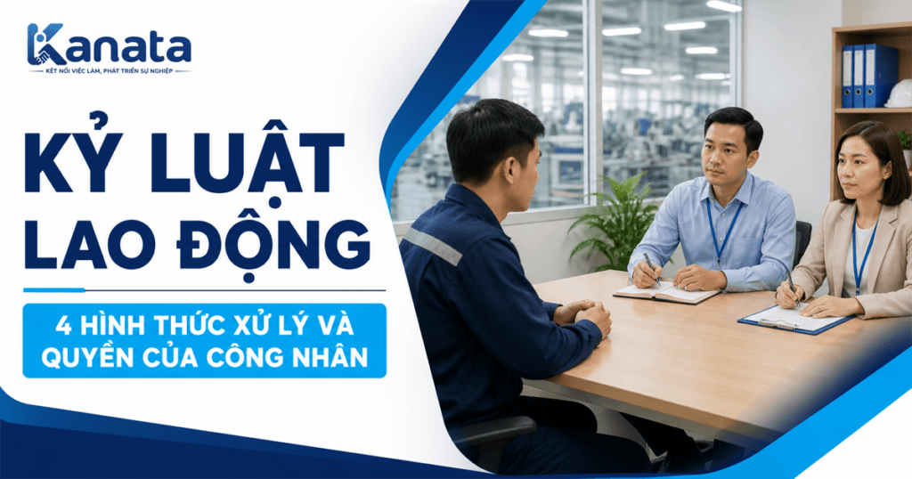 Các hình thức xử lý kỷ luật lao động