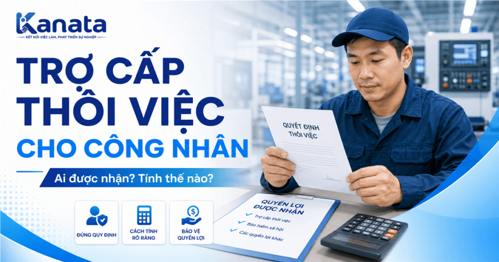 Trợ cấp thôi việc công nhân
