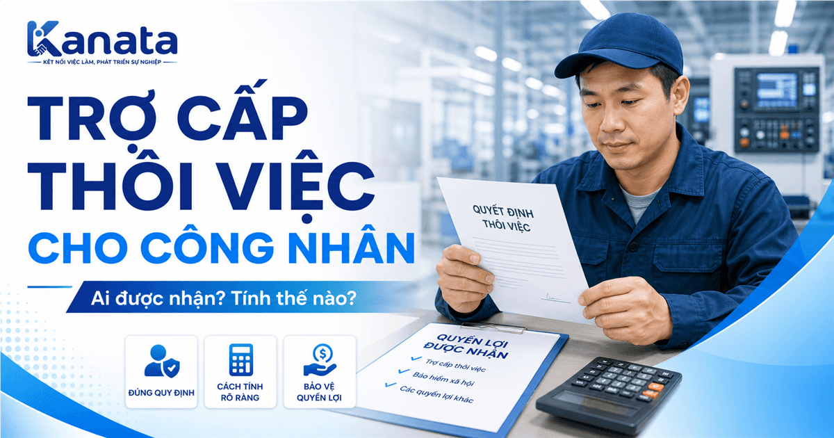 Trợ cấp thôi việc công nhân