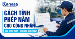 Cách tính phép năm