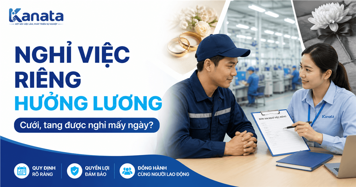 Nghỉ việc riêng hưởng lương