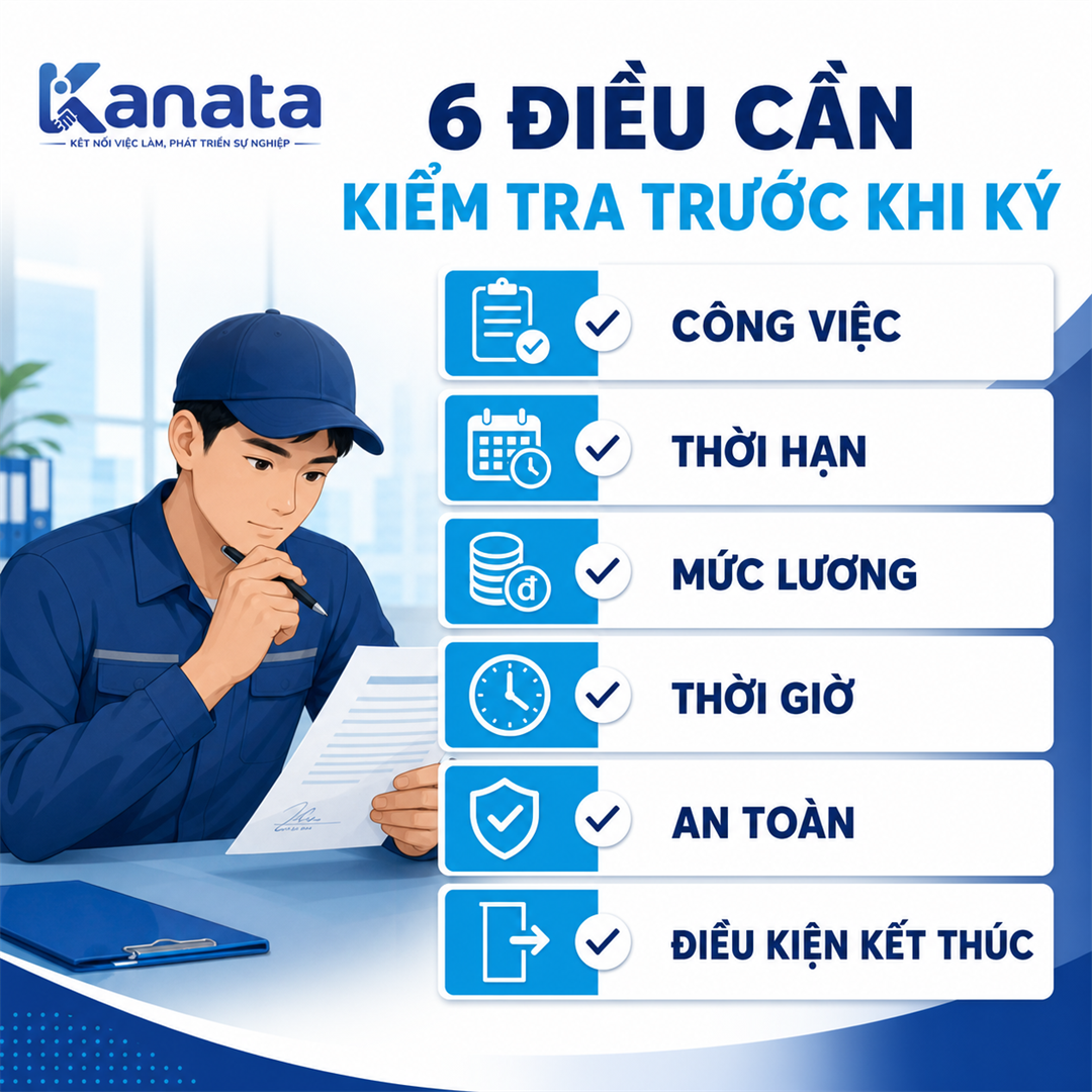 Những điều cần kiểm tra trong hợp đồng thử việc