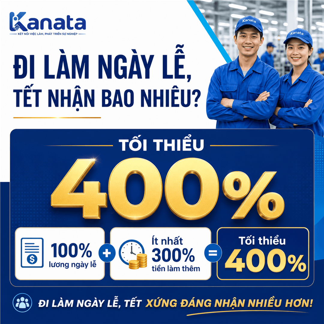 Lương làm thêm ngày lễ Tết
