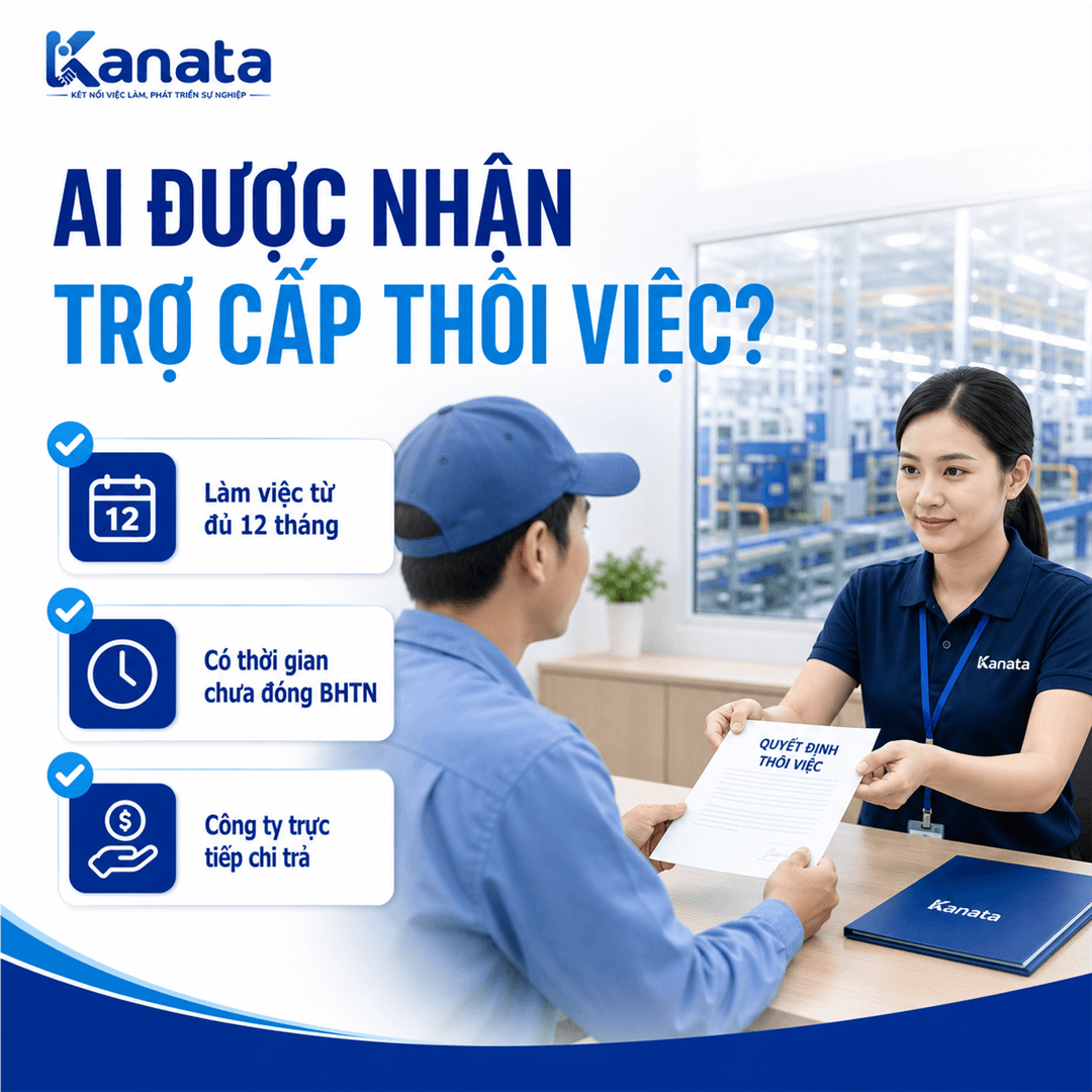 Ai được nhận trợ cấp thôi việc