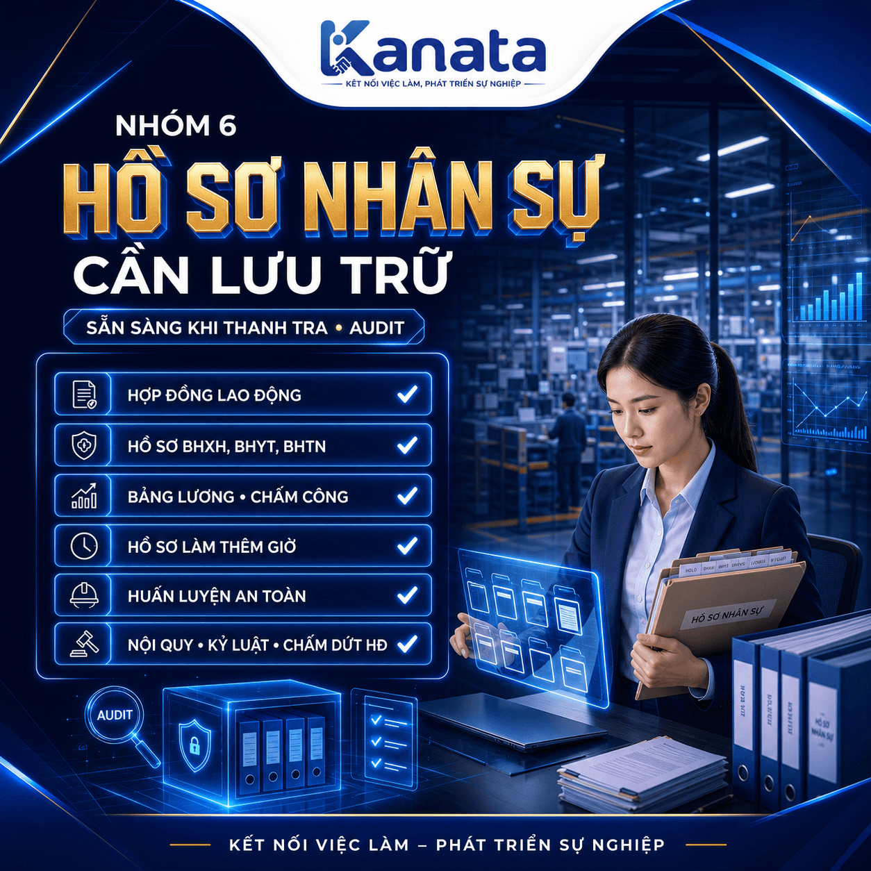checklist hồ sơ nhân sự lao động phổ thông