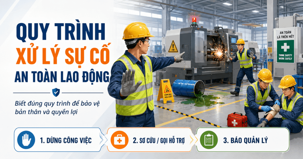 Quy trình xử lý sự cố an toàn lao động