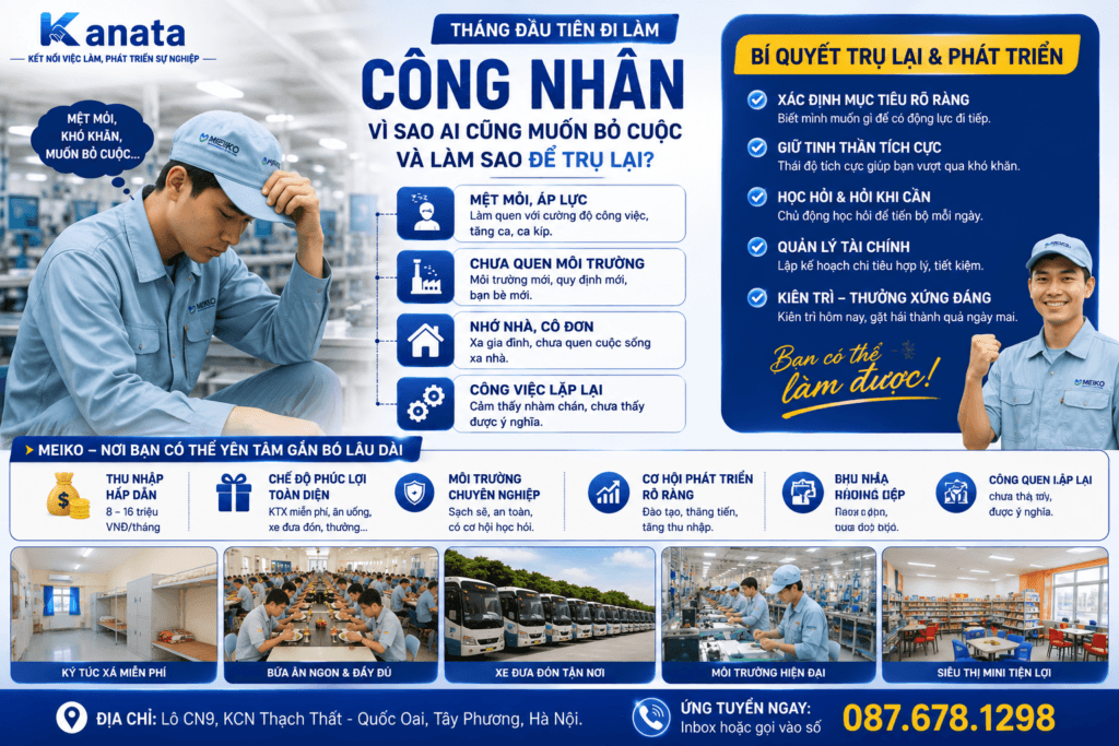 Công nhân tại nhà máy