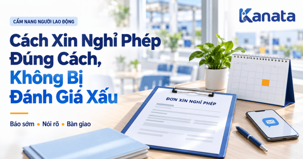 Cách xin nghỉ phép đúng cách