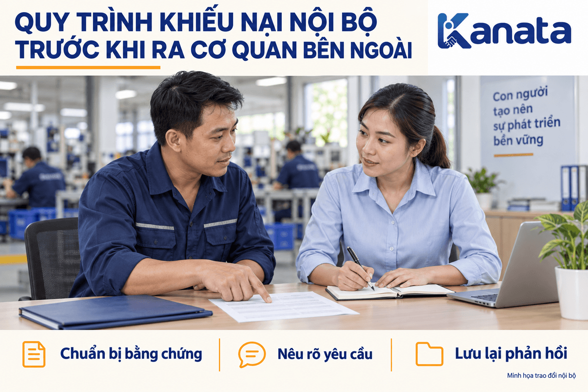 Quy trình khiếu nại nội bộ