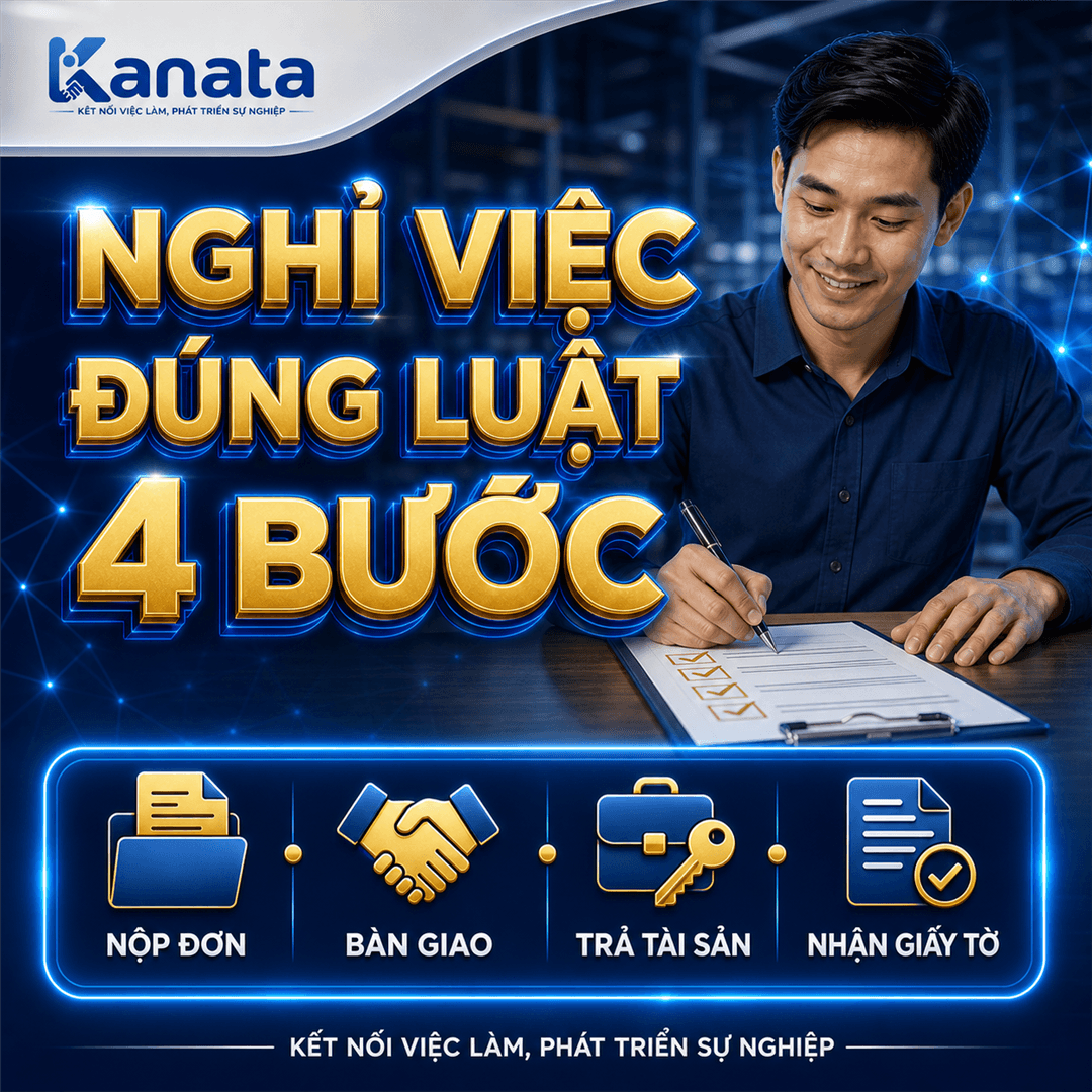Các bước cần làm trước khi nghỉ việc