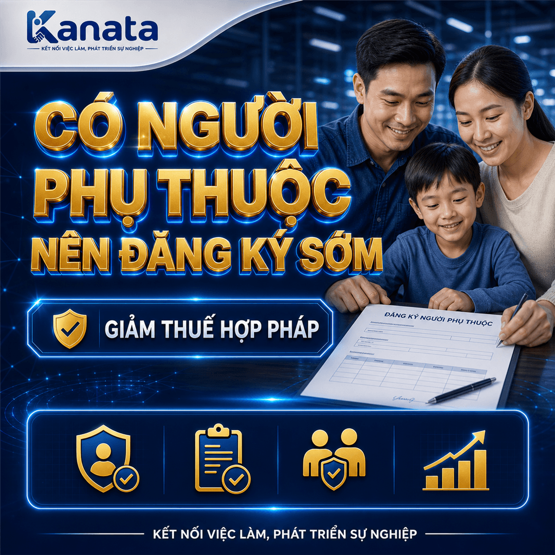 Đăng ký người phụ thuộc để giảm trừ thuế TNCN