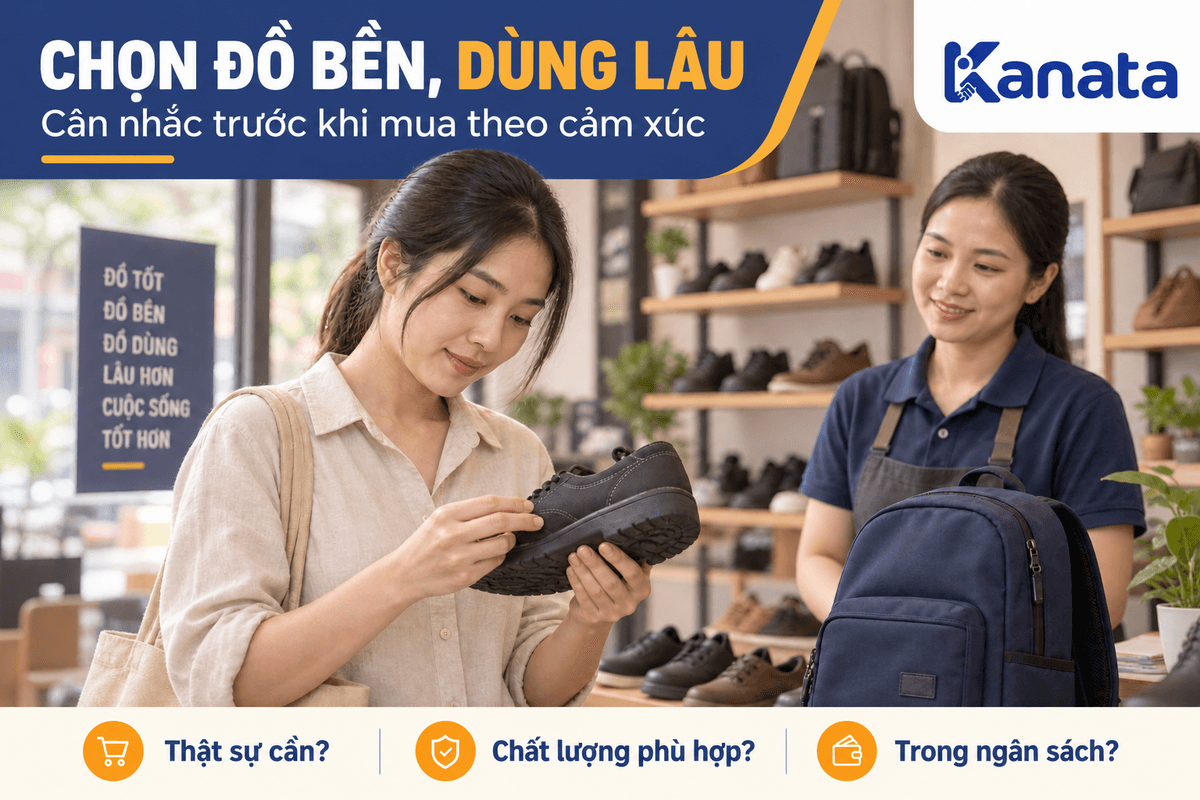 Mẹo mua sắm tiết kiệm khi chọn mua đồ bền có thể dùng lâu dài