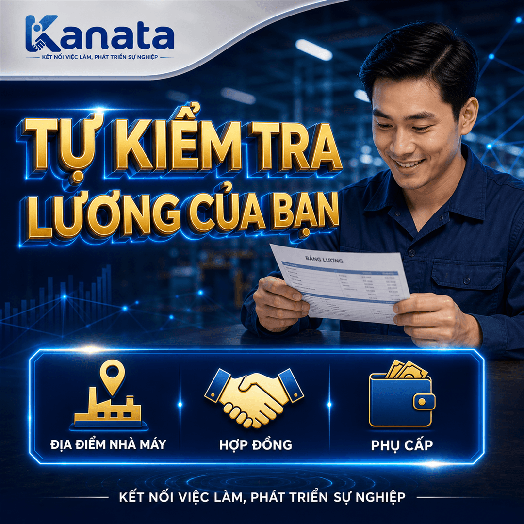 Công nhân nên tự kiểm tra mức lương của mình có được trả đúng theo luật không