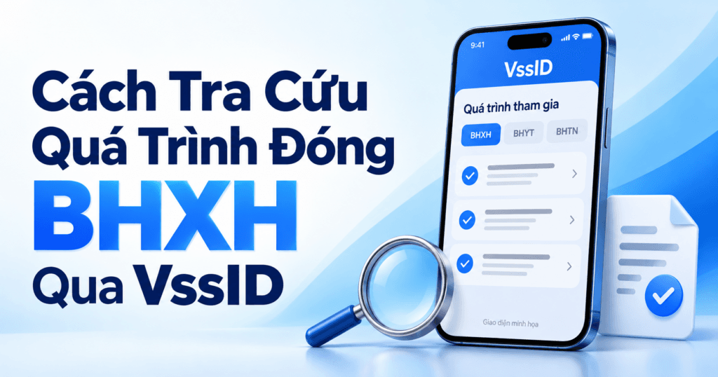 Cách tra cứu quá trình đóng BHXH qua Vssid