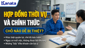 Hợp Đồng Thời Vụ Và Chính Thức: 4 Chỗ Công Nhân Dễ Bị Thiệt