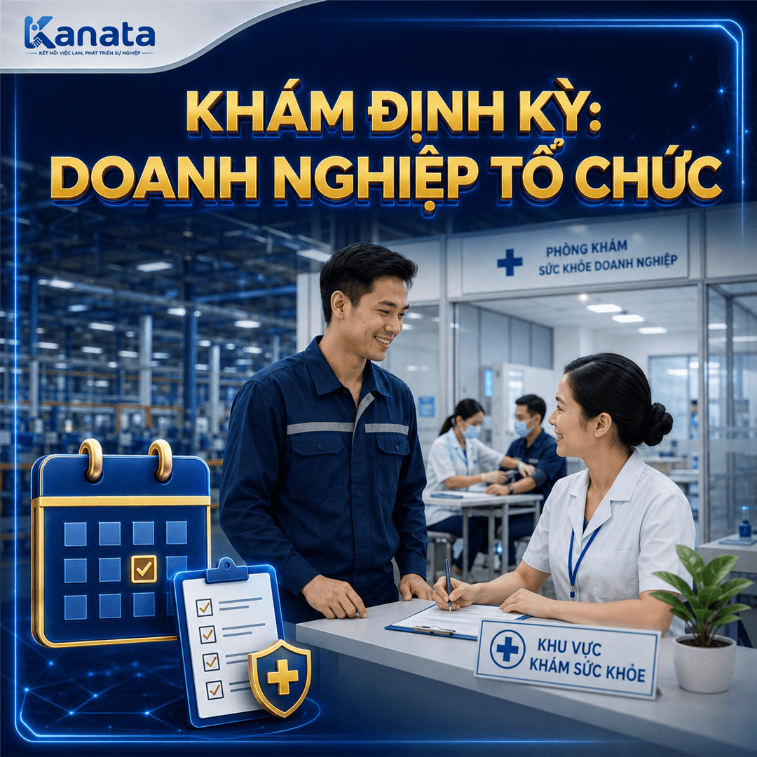 Doanh nghiệp có nghĩa vụ tổ chức khám sức khỏe định kỳ cho nhân viên 