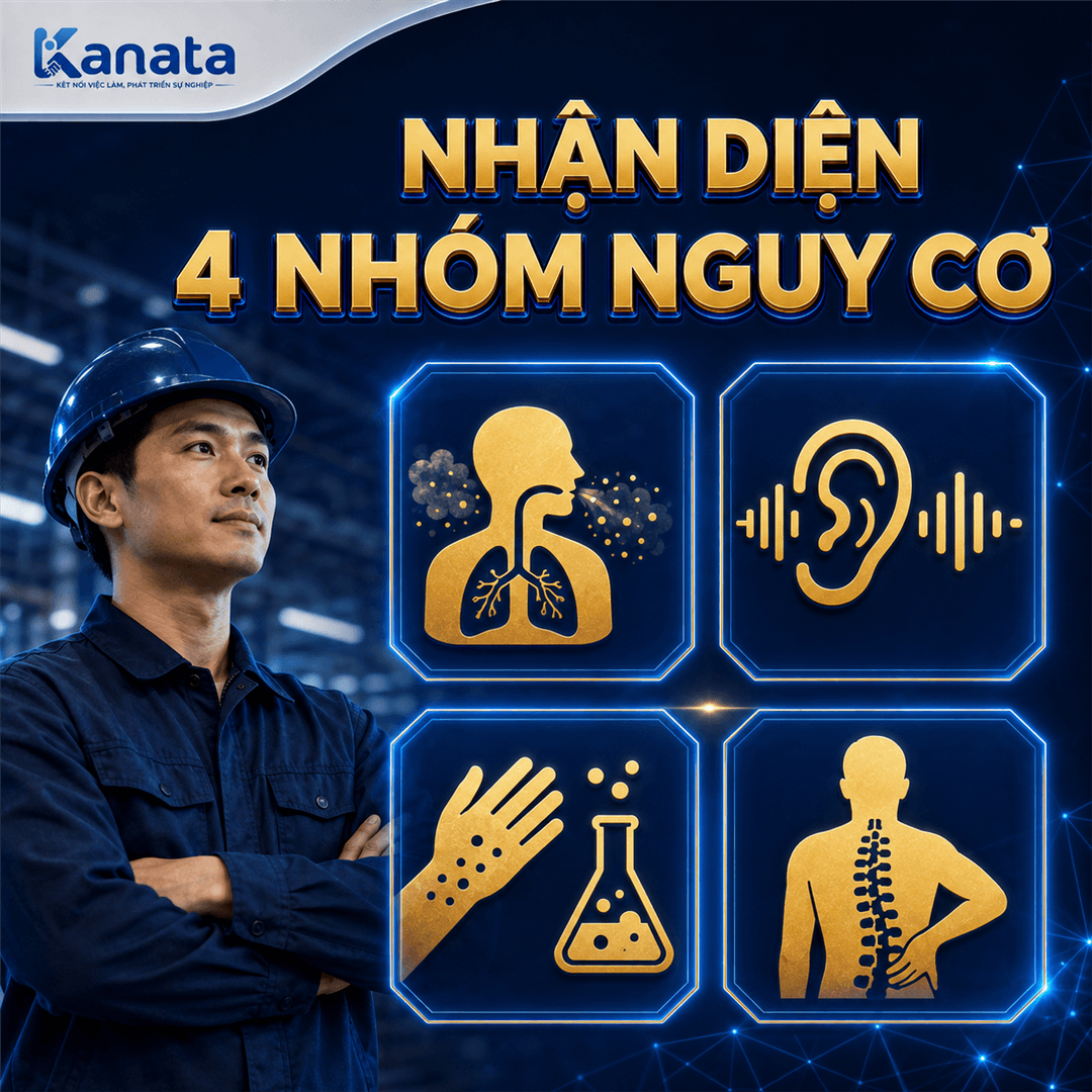 Nhận diện các nhóm nguy cơ bệnh nghề nghiệp