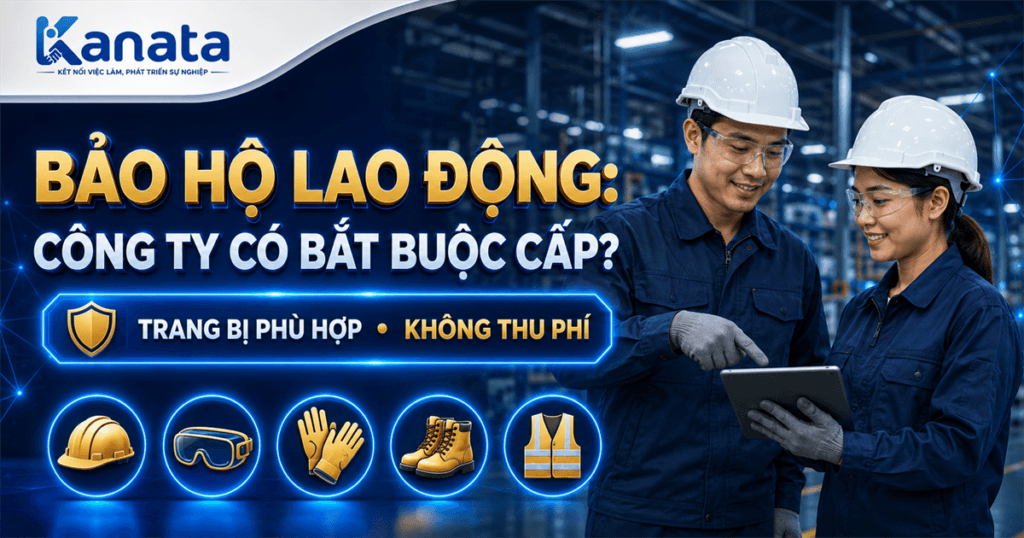 Bảo hộ lao động, công ty bắt buộc phải cấp