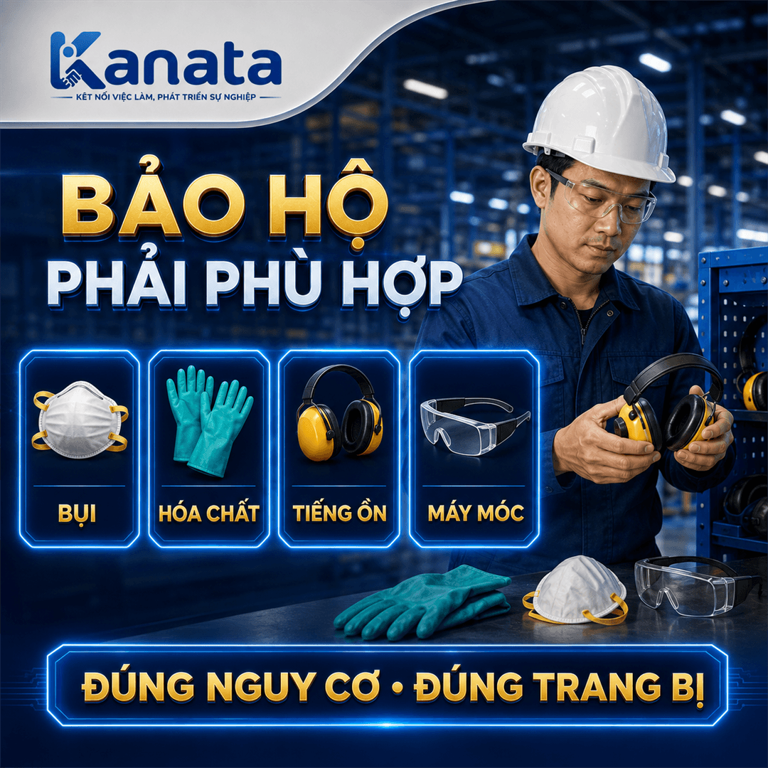 Bảo hộ lao động phải phù hợp