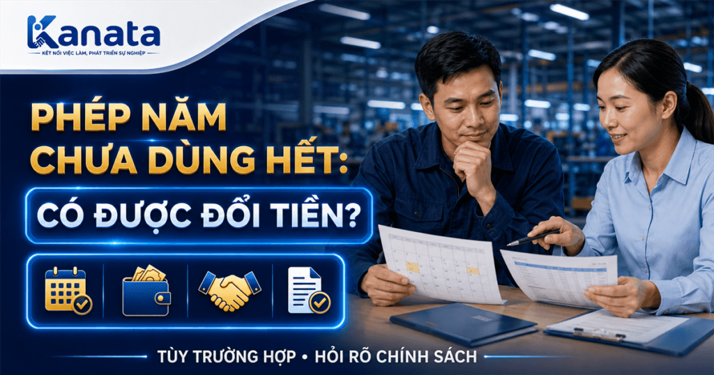 Nghỉ phép năm có được quy đổi ra tiền