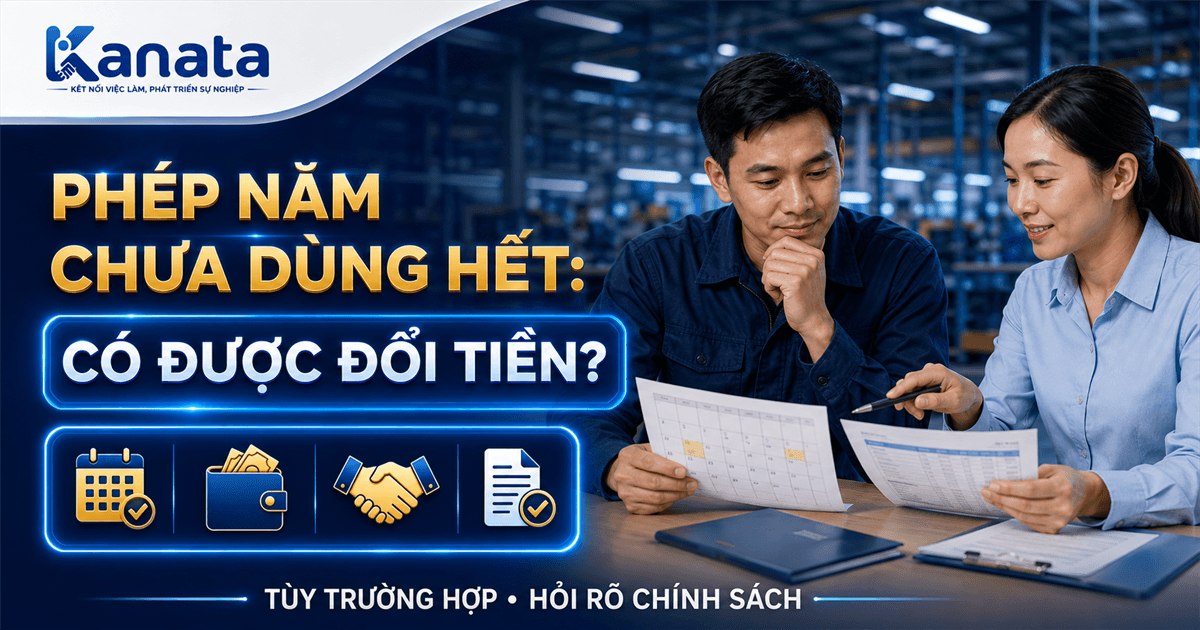 Nghỉ phép năm có được quy đổi ra tiền