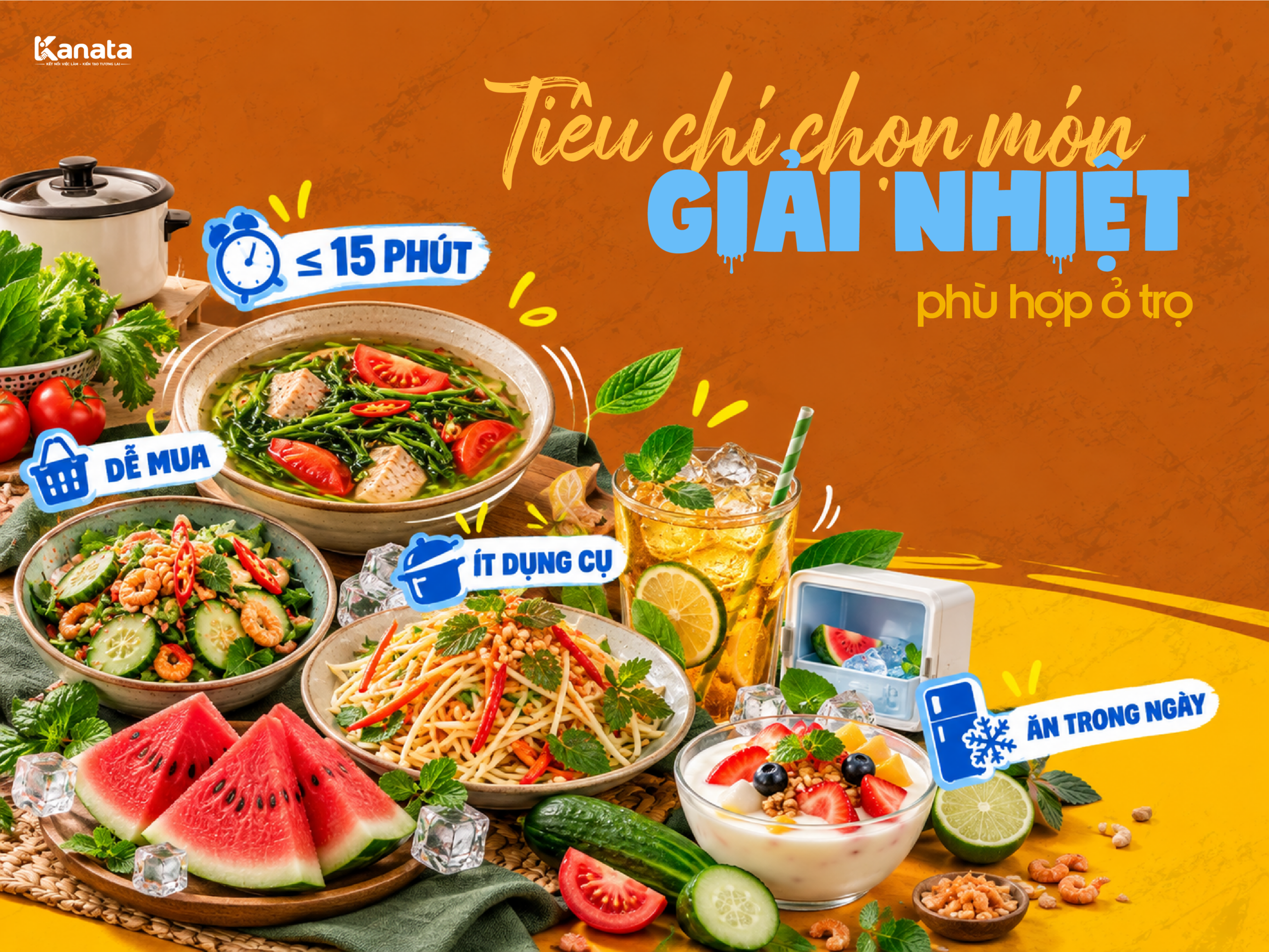 Món ăn giải nhiệt mùa hè rẻ và dễ làm cho người ở trọ