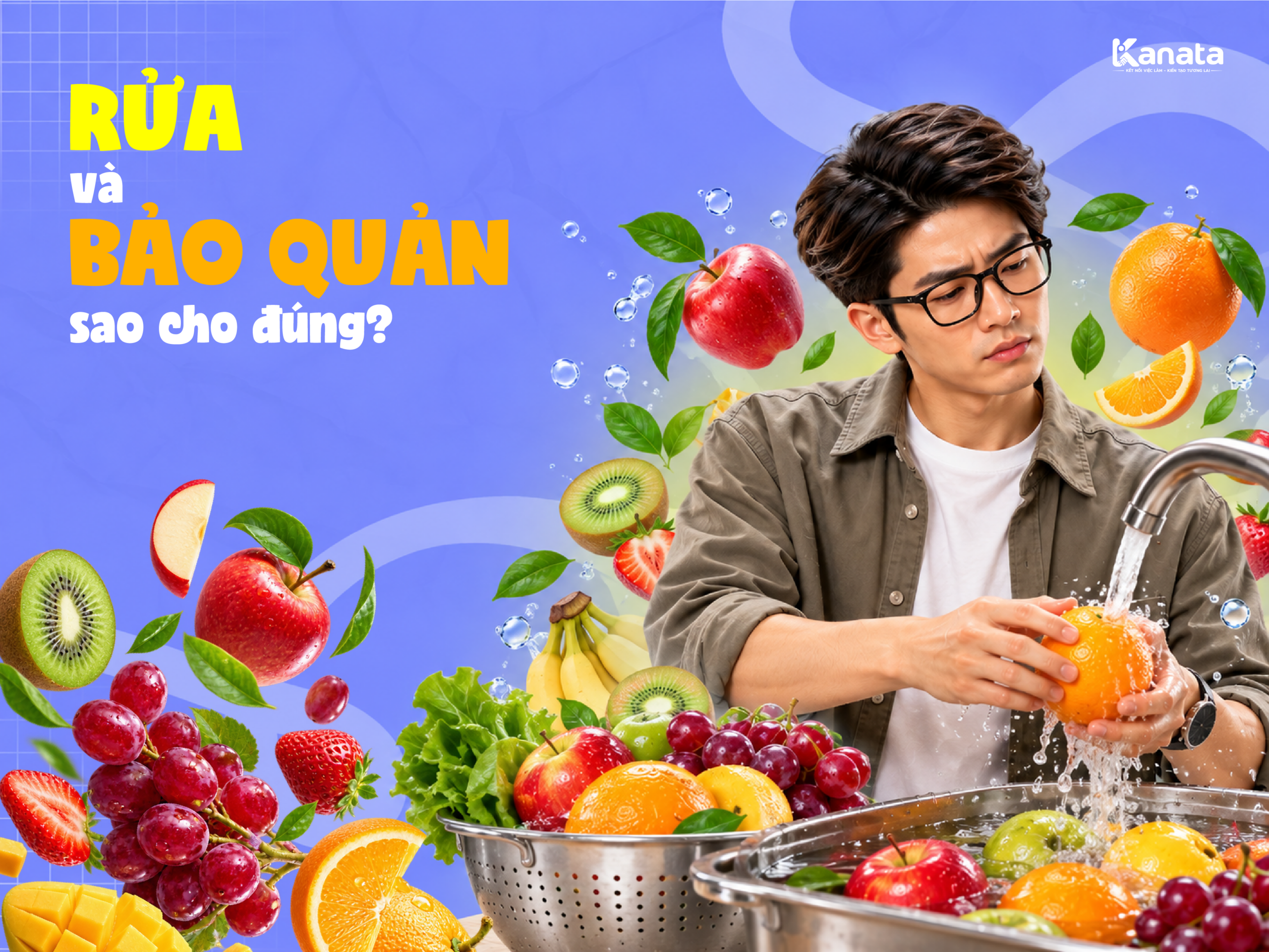 Chọn trái cây tươi ngon: nhìn cuống, ngửi mùi, cầm nặng tay
