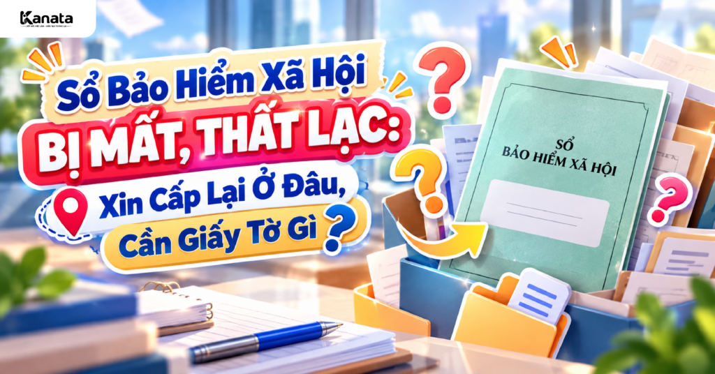 Cấp lại sổ BHXH bị mất hoặc thất lạc