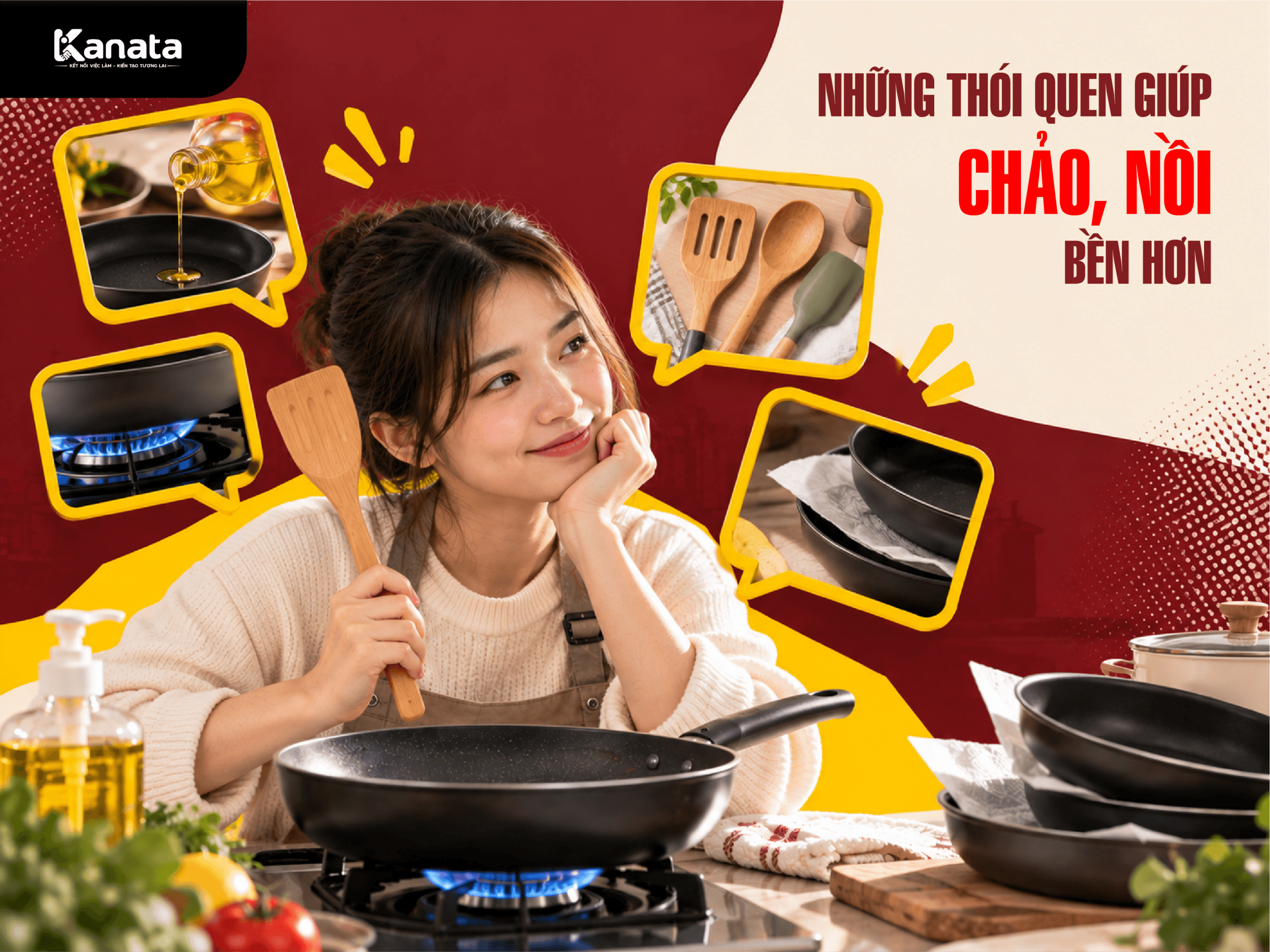 Vệ sinh chảo chống dính và nồi bị cháy bằng nước với baking soda