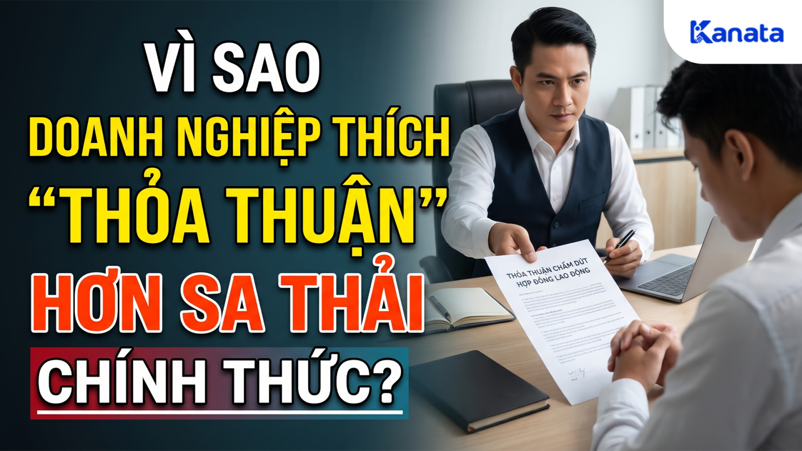 thỏa thuận nghỉ việc: hình minh họa 1