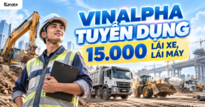 VinAlpha Tuyển Dụng 15.000 Lái Xe, Lái Máy Tại Các Đại Dự Án Vingroup: Ăn Ở Miễn Phí, Trợ Cấp Đến 5 Triệu